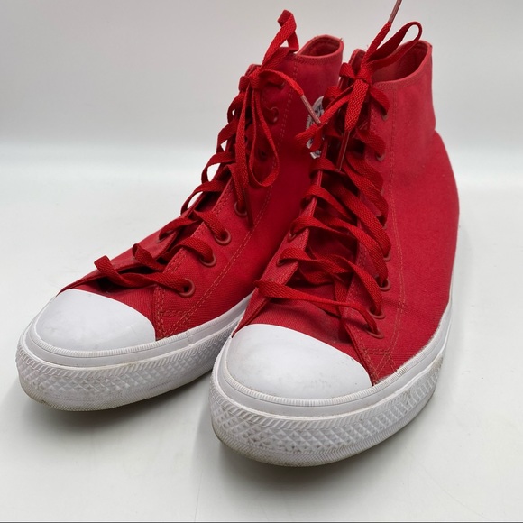 Converse Chuck Taylor All Star II High-top Salsa Red Men's Size 13/Women's 15